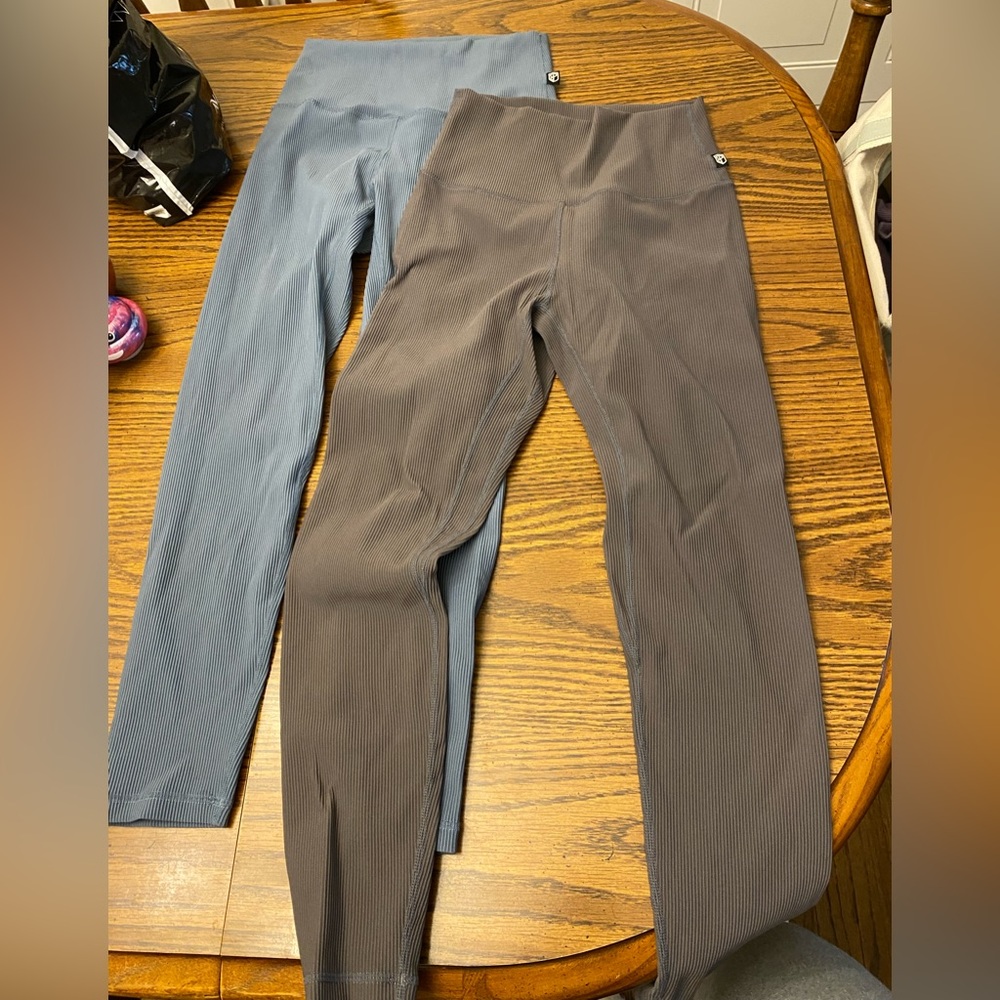 Gray born primitive leggings (one pair)